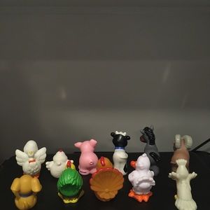 Little People Fisher Price farm animals lot